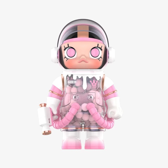 POP MART Heartfelt Words 400% Mega Space Molly Special Edition Figure - Picture 2 of 16